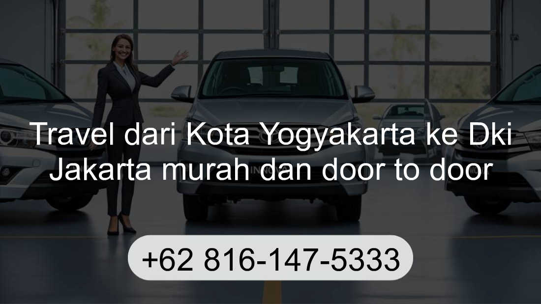 Travel Kota Yogyakarta Dki Jakarta