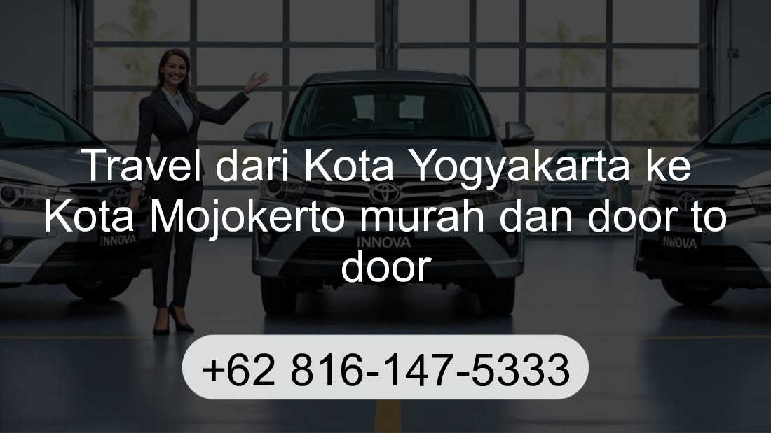 Travel Kota Yogyakarta Kota Mojokerto