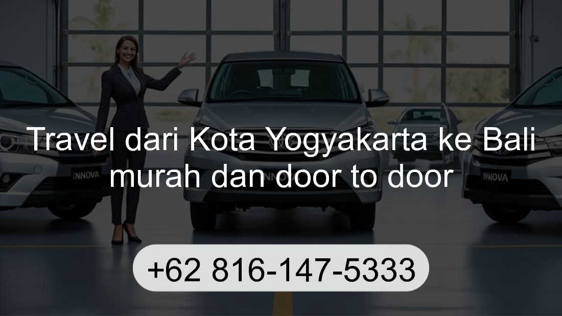 Travel Kota Yogyakarta Bali