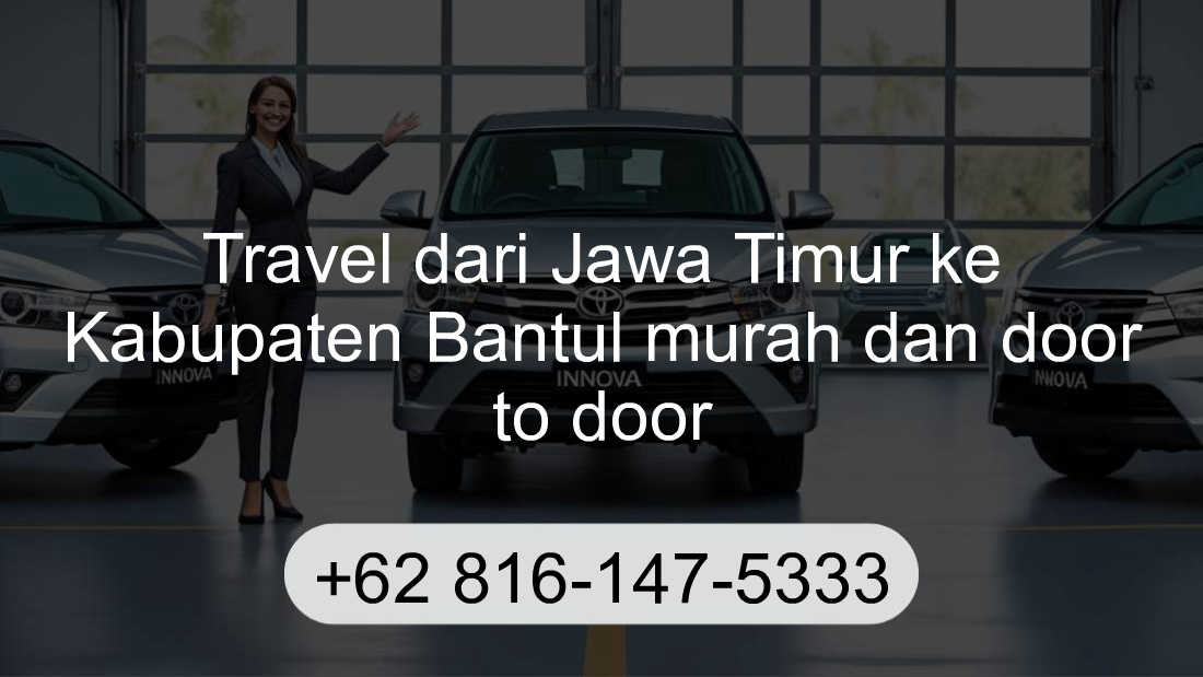 Travel Jawa Timur Kabupaten Bantul