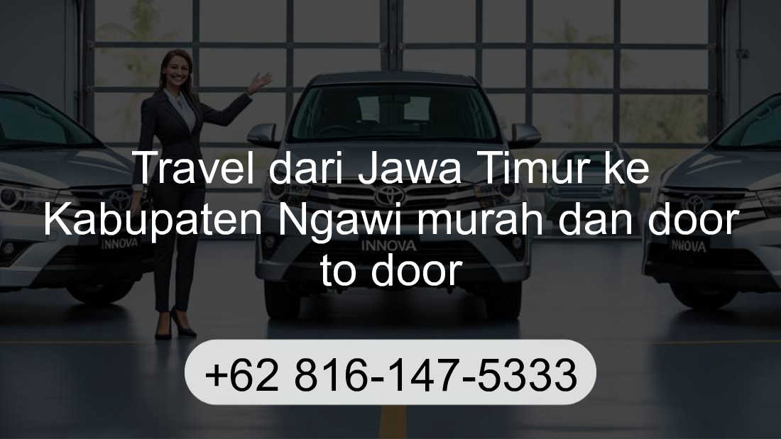 Travel Jawa Timur Kabupaten Ngawi