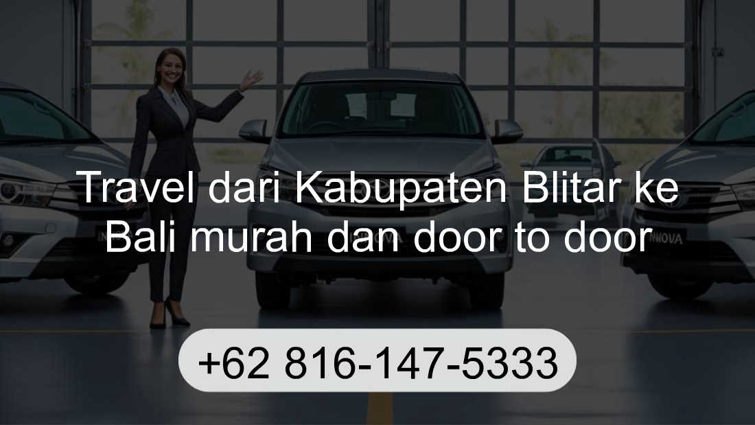 Travel Kabupaten Blitar Bali