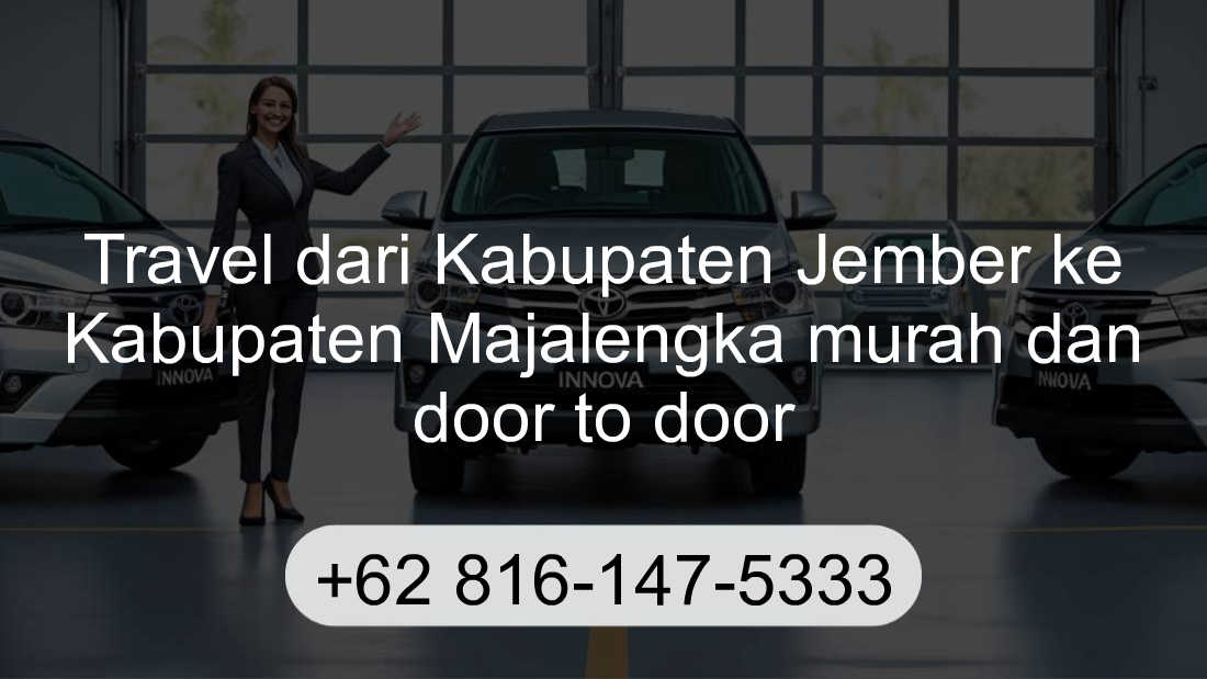 Travel Kabupaten Jember Kabupaten Majalengka