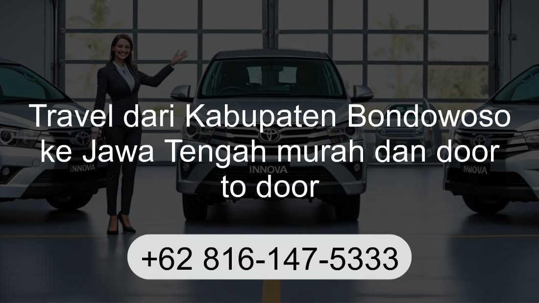 Travel Kabupaten Bondowoso Jawa Tengah