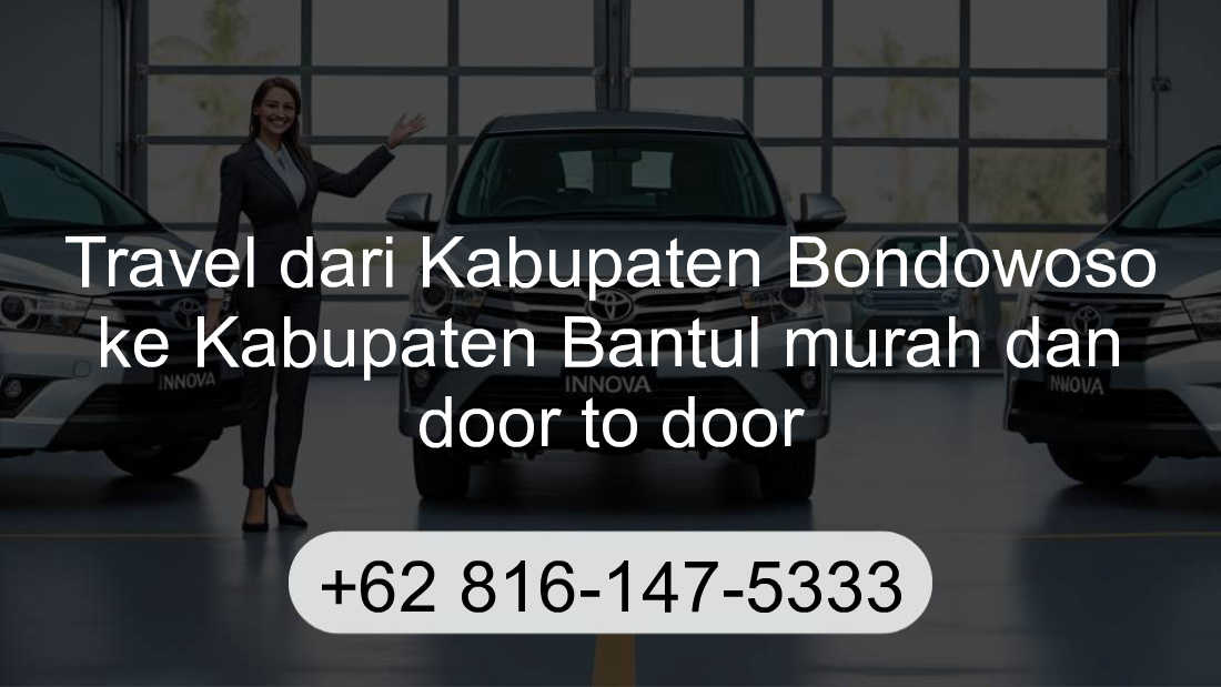 Travel Kabupaten Bondowoso Kabupaten Bantul