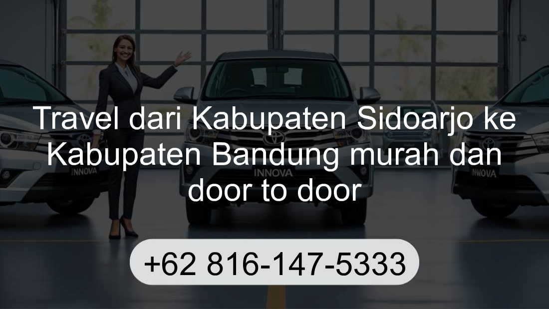 Travel Kabupaten Sidoarjo Kabupaten Bandung