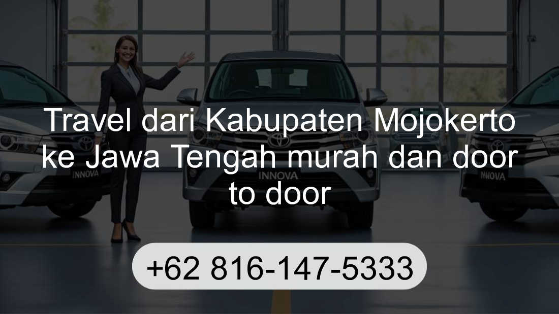Travel Kabupaten Mojokerto Jawa Tengah