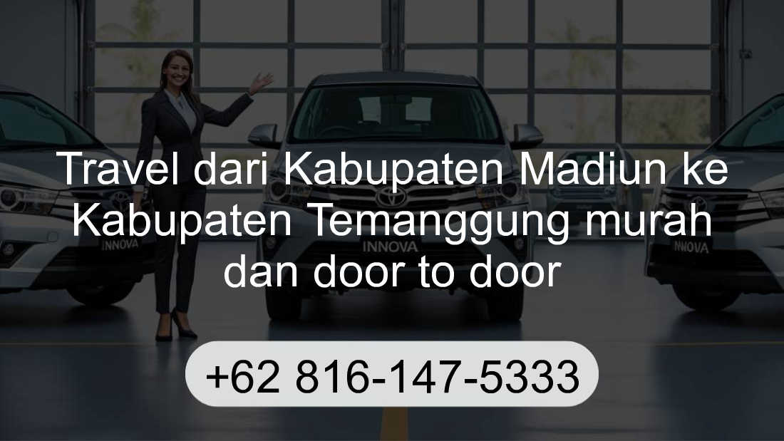 Travel Kabupaten Madiun Kabupaten Temanggung