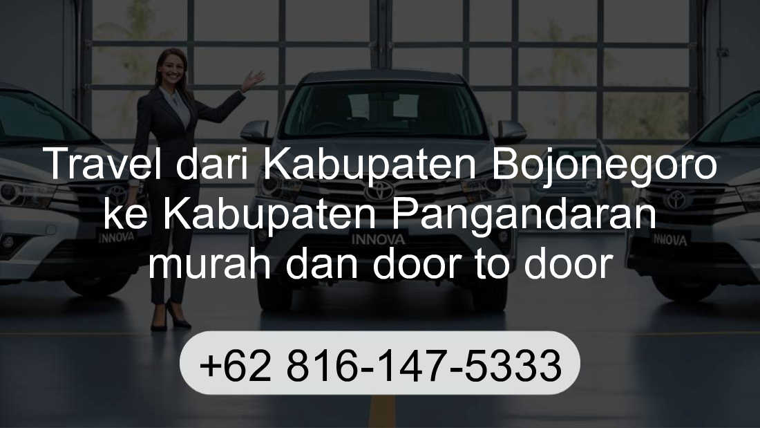 Travel Kabupaten Bojonegoro Kabupaten Pangandaran