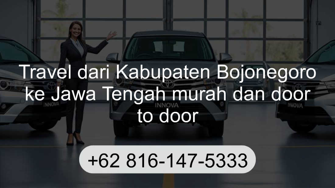 Travel Kabupaten Bojonegoro Jawa Tengah
