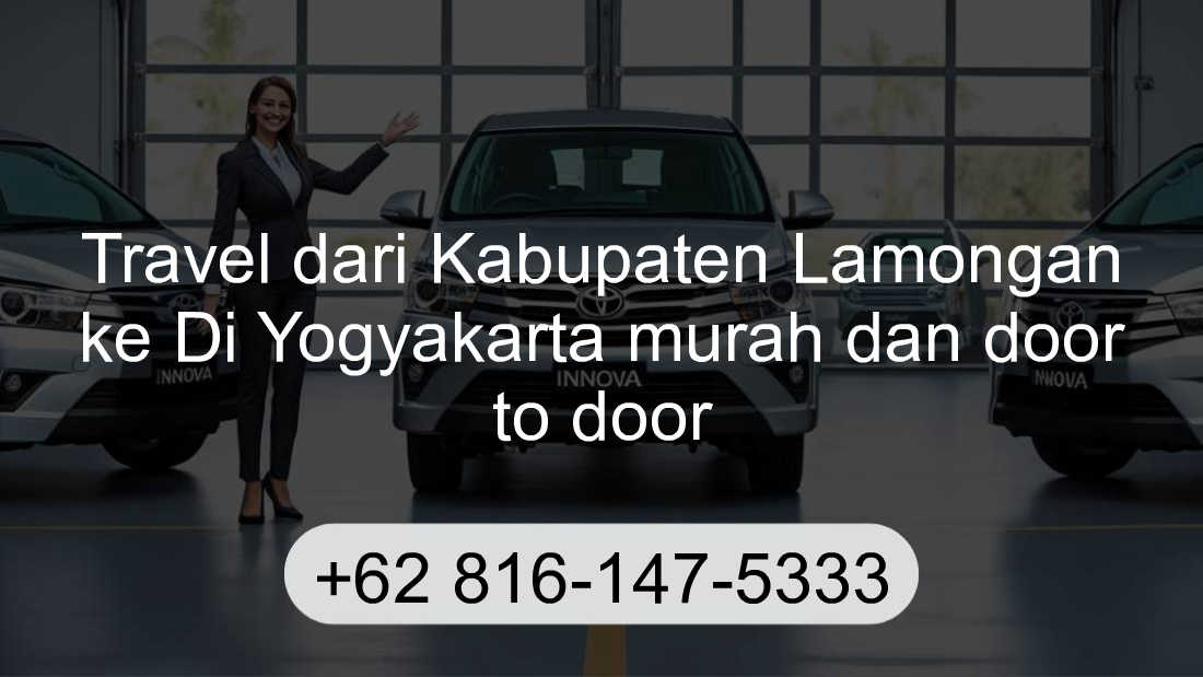 Travel Kabupaten Lamongan Di Yogyakarta