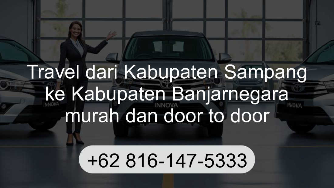 Travel Kabupaten Sampang Kabupaten Banjarnegara