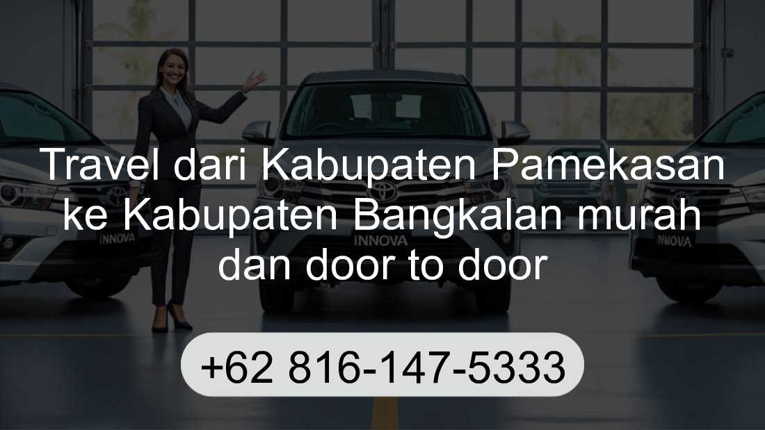 Travel Kabupaten Pamekasan Kabupaten Bangkalan