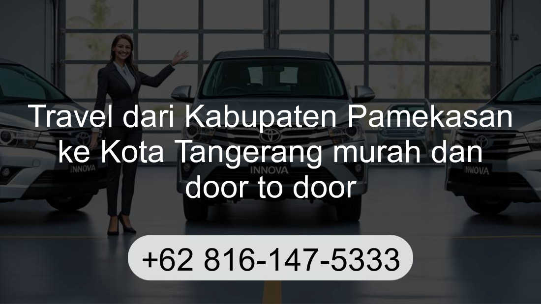 Travel Kabupaten Pamekasan Kota Tangerang