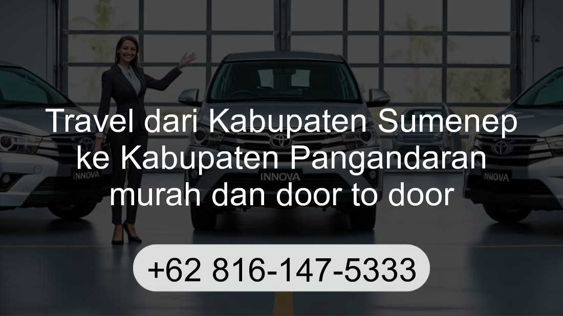 Travel Kabupaten Sumenep Kabupaten Pangandaran