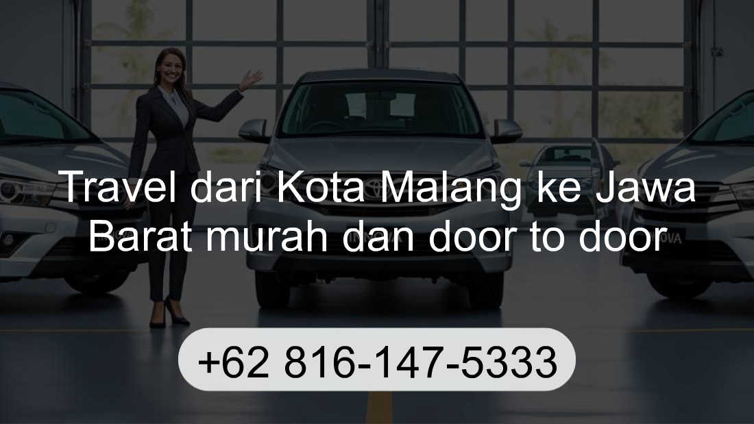Travel Kota Malang Jawa Barat
