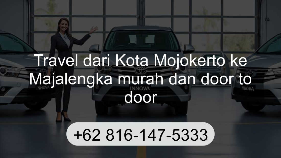 Travel Kota Mojokerto Majalengka