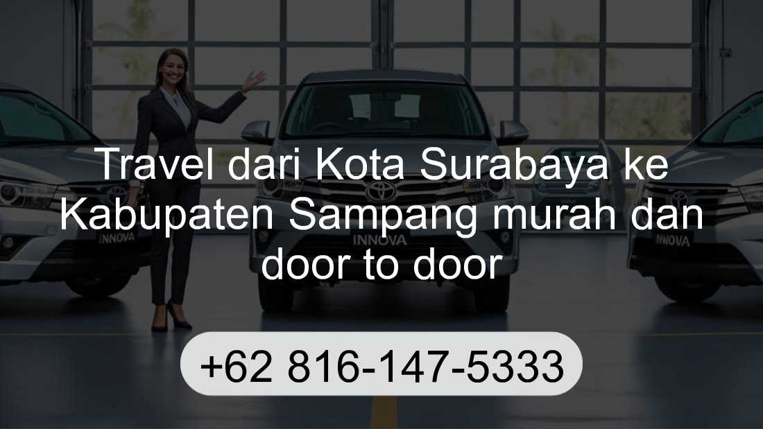 Travel Kota Surabaya Kabupaten Sampang