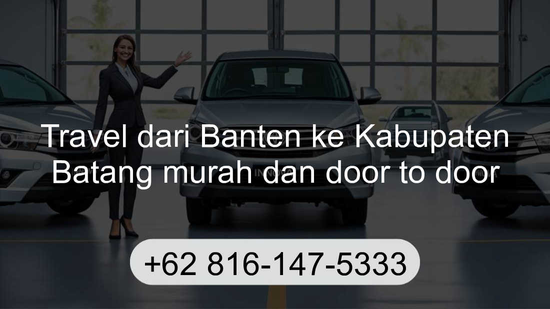 Travel Banten Kabupaten Batang