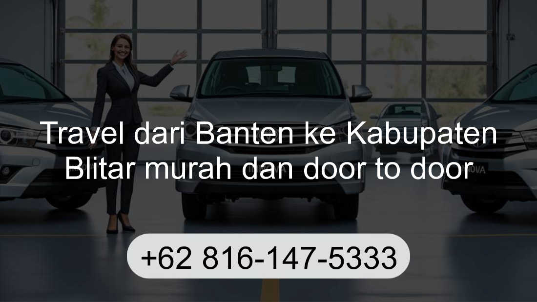 Travel Banten Kabupaten Blitar