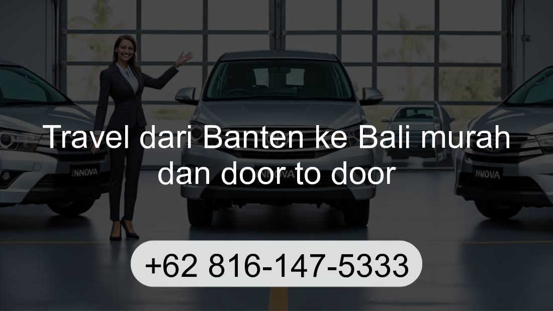 Travel Banten Bali