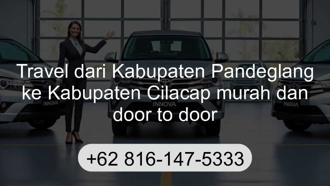 Travel Kabupaten Pandeglang Kabupaten Cilacap