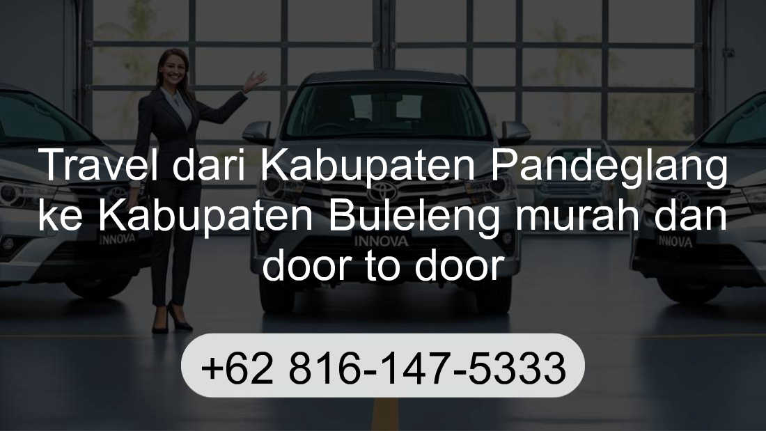 Travel Kabupaten Pandeglang Kabupaten Buleleng