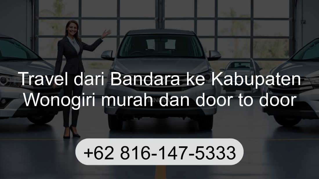 Travel Bandara Kabupaten Wonogiri
