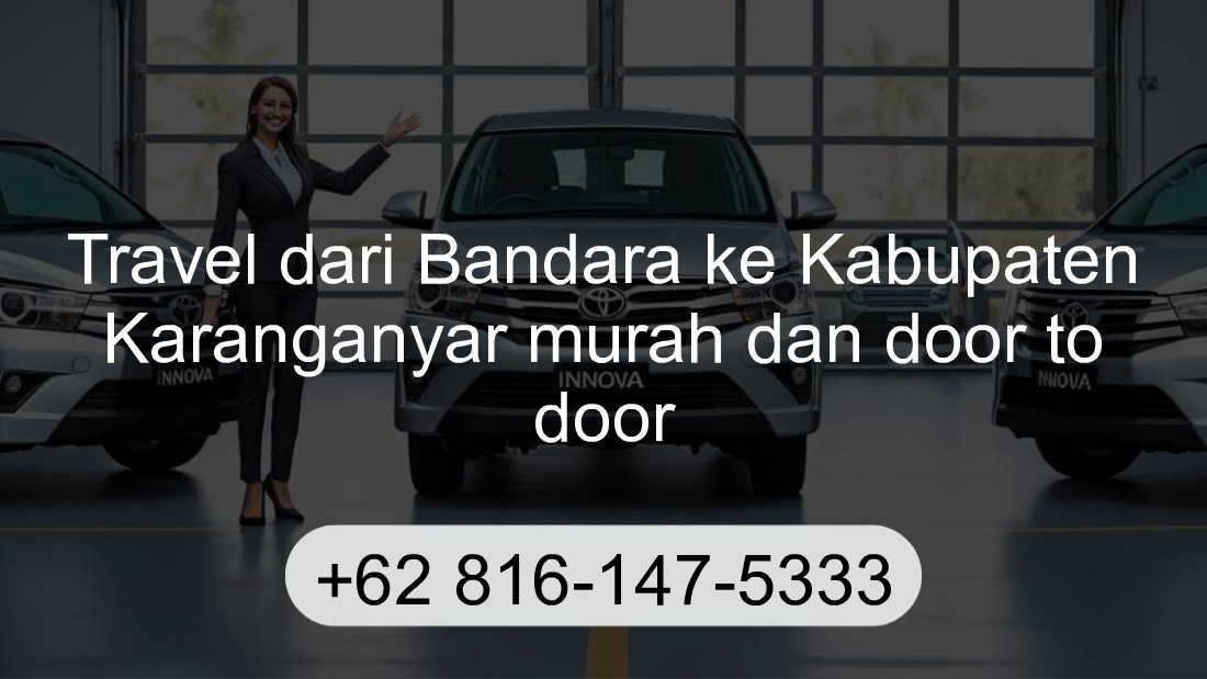 Travel Bandara Kabupaten Karanganyar