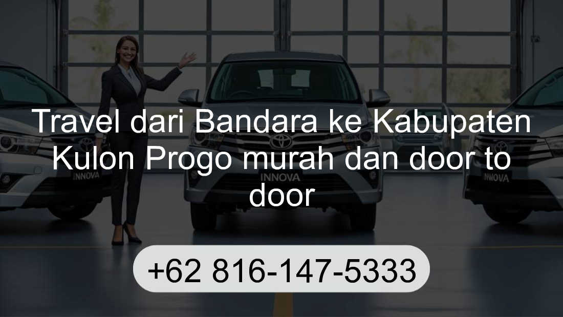Travel Bandara Kabupaten Kulon Progo
