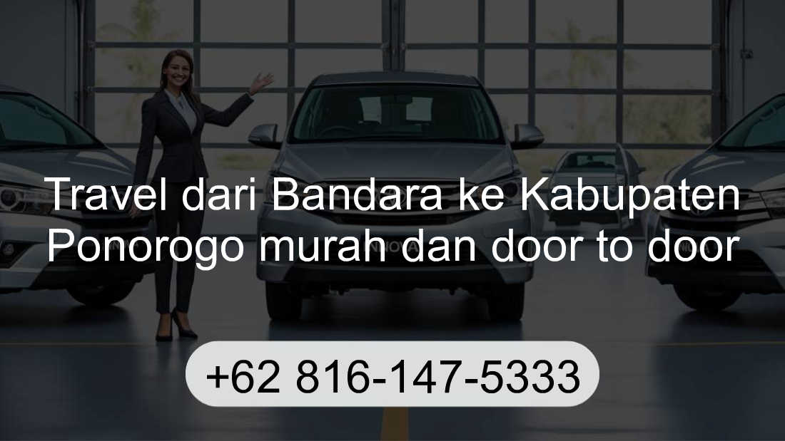Travel Bandara Kabupaten Ponorogo