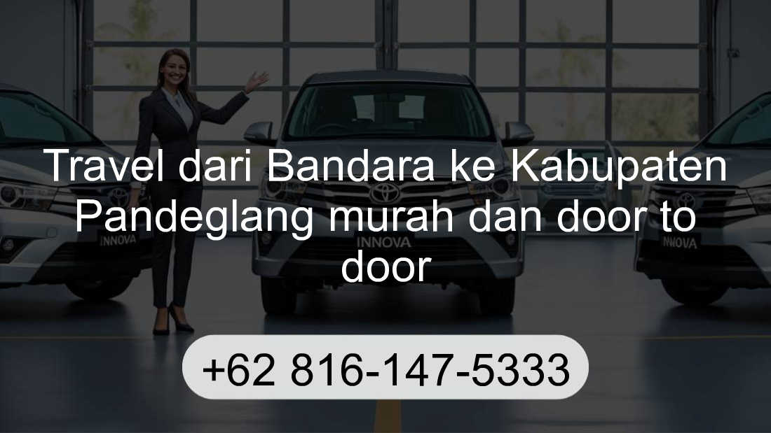 Travel Bandara Kabupaten Pandeglang