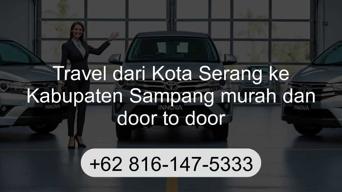 Travel Kota Serang Kabupaten Sampang