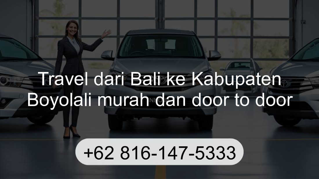 Travel Bali Kabupaten Boyolali