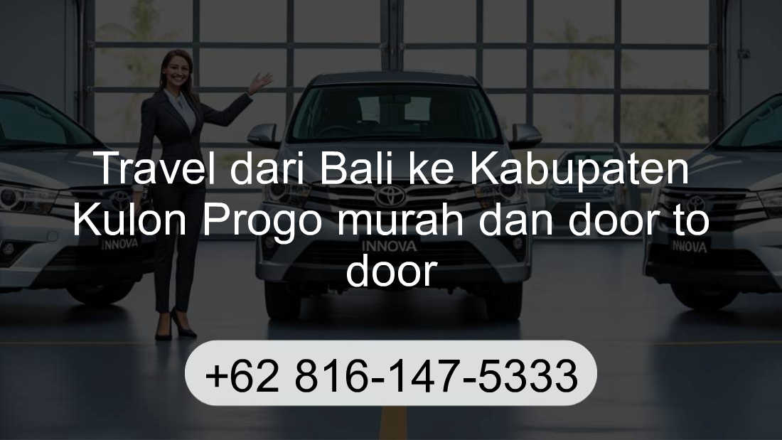 Travel Bali Kabupaten Kulon Progo