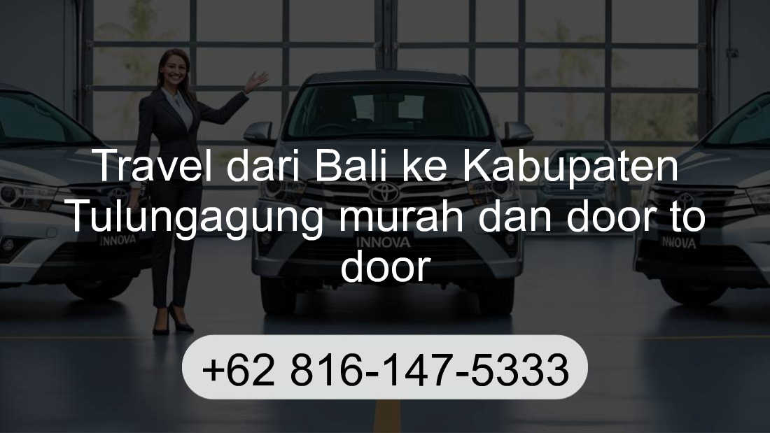 Travel Bali Kabupaten Tulungagung