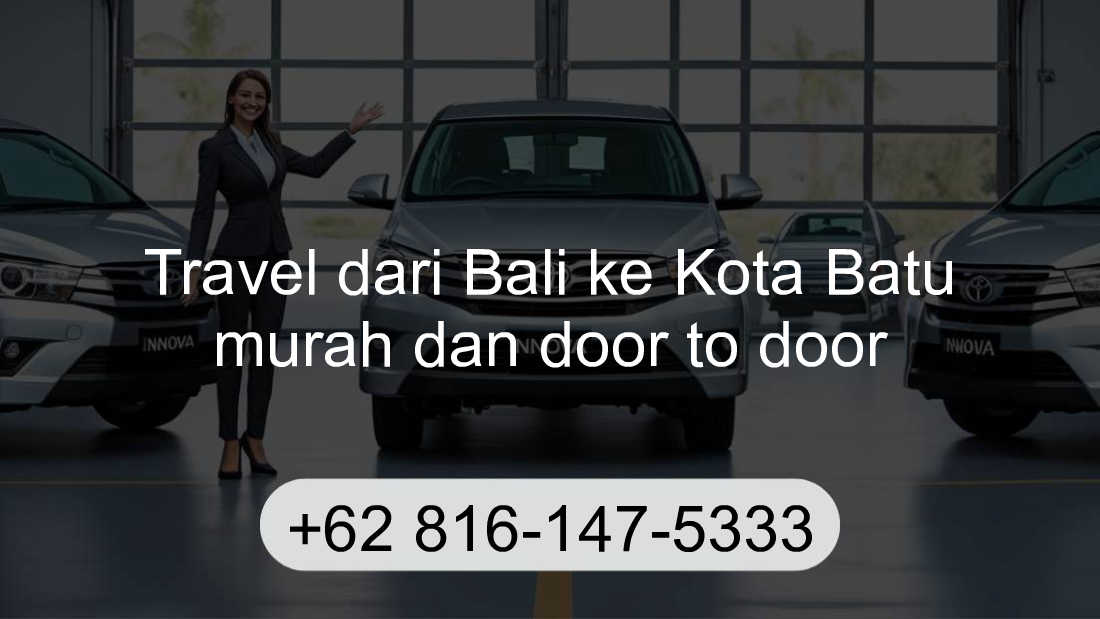 Travel Bali Kota Batu