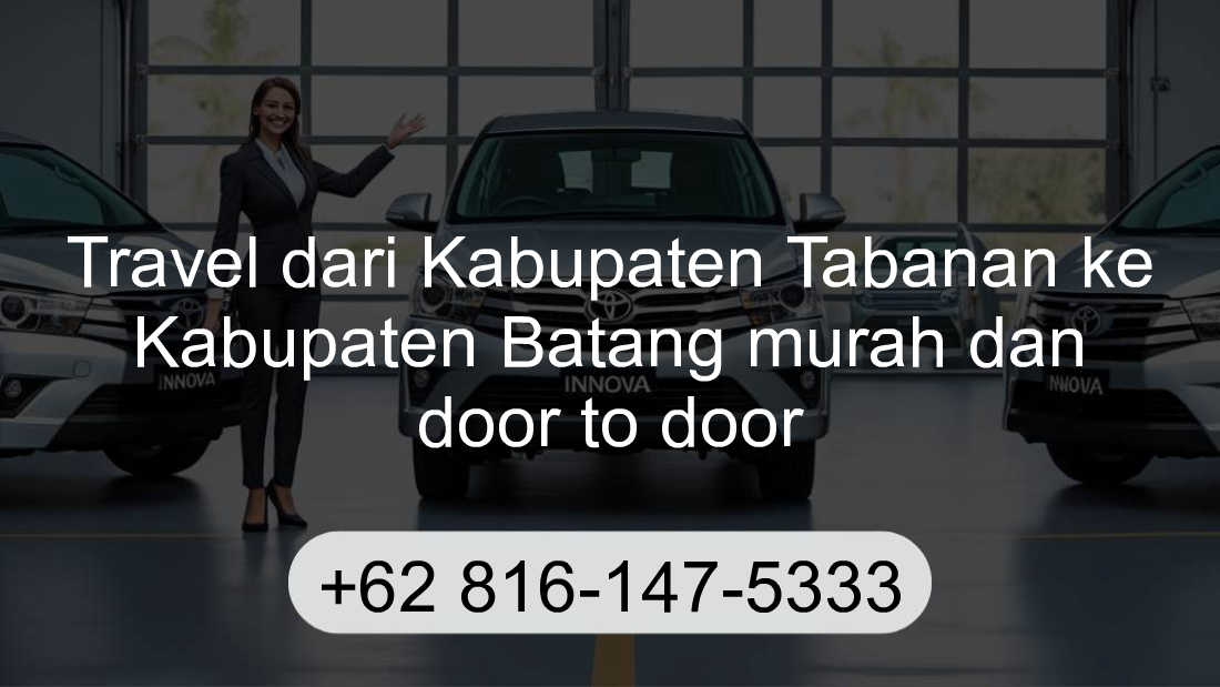 Travel Kabupaten Tabanan Kabupaten Batang