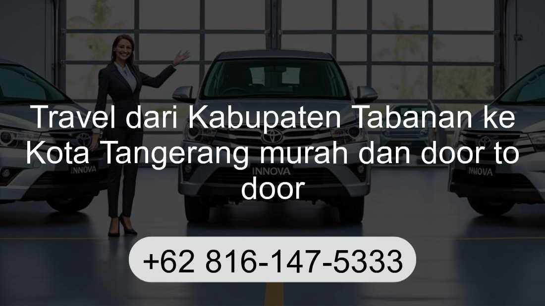 Travel Kabupaten Tabanan Kota Tangerang