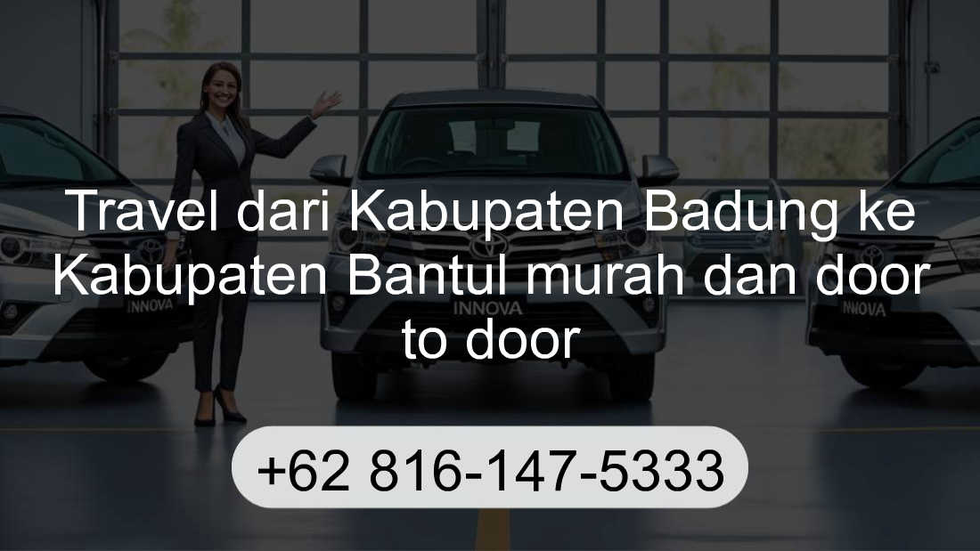 Travel Kabupaten Badung Kabupaten Bantul